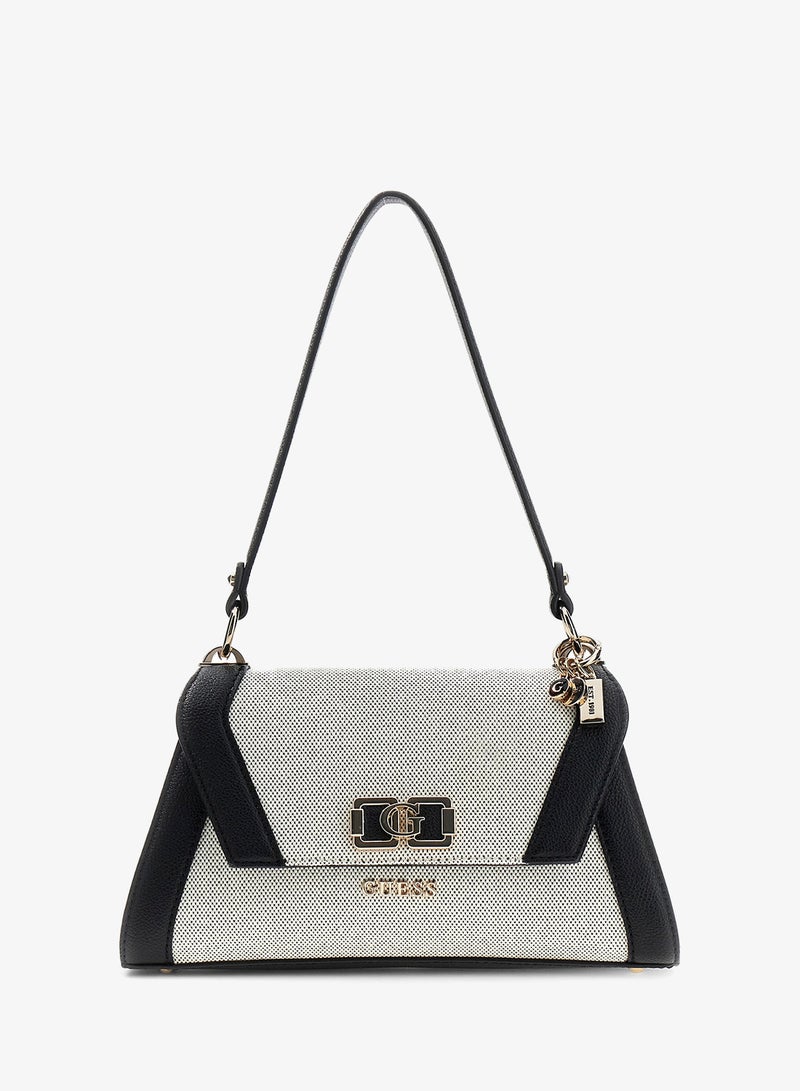 GUESS Karnilla Flap Over Shoulder Bag - Image 1